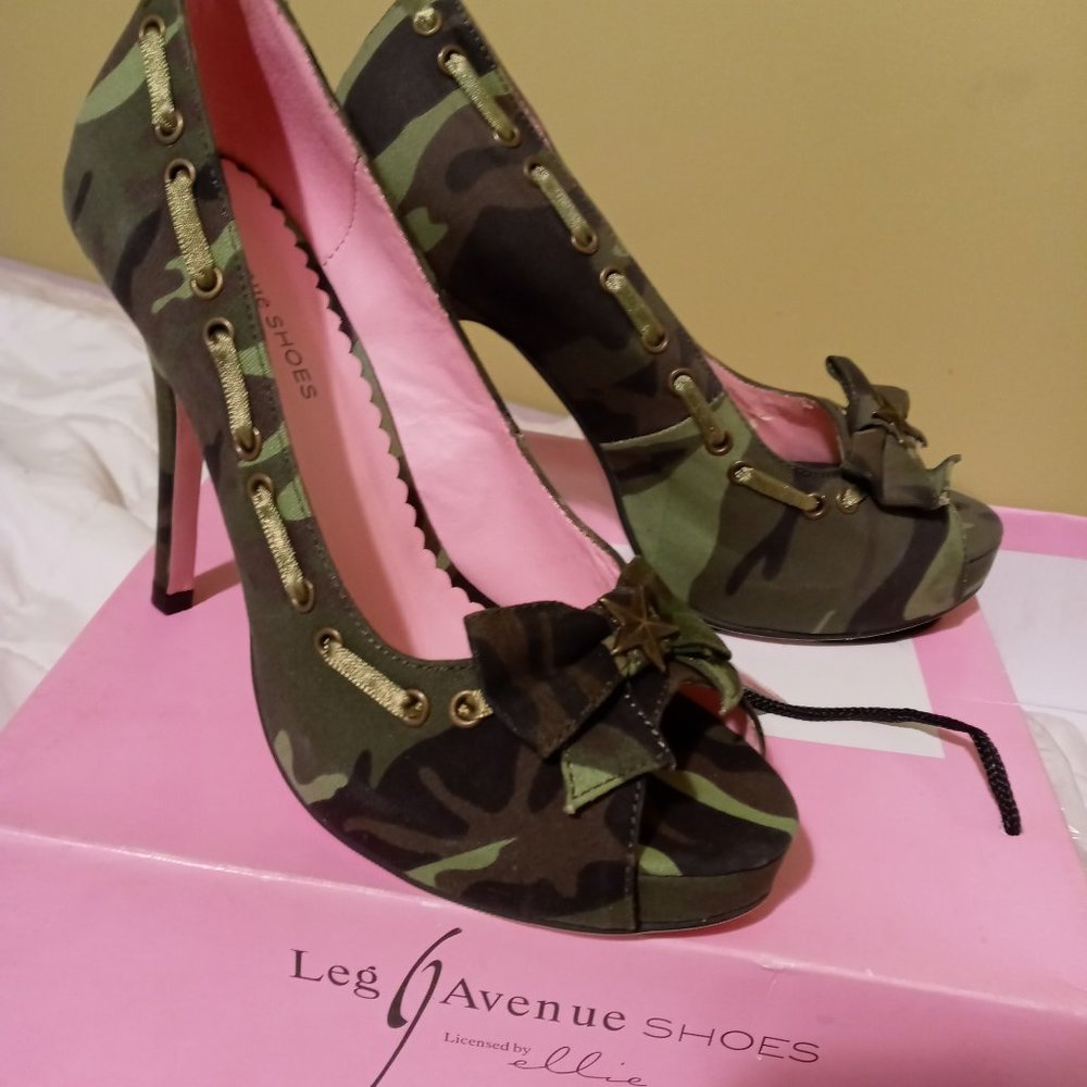 Camo High Heels